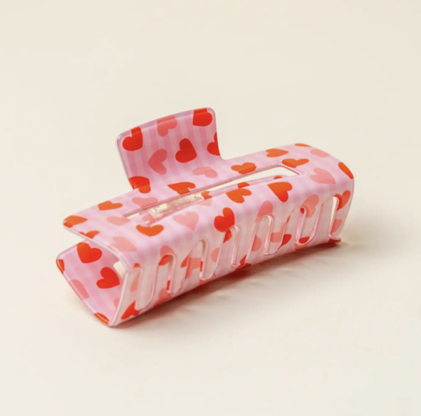 Adorable Valentine's Claw Clip - Image 3